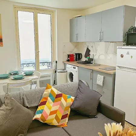 2 Minutes Metro Pasteur 15th Cosy Free Parking Apartment