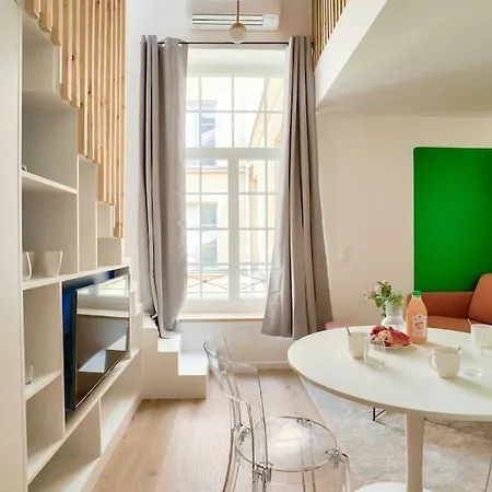 شقة Le Temps Suspendu - Sublime Duplex Pour 4 باريس