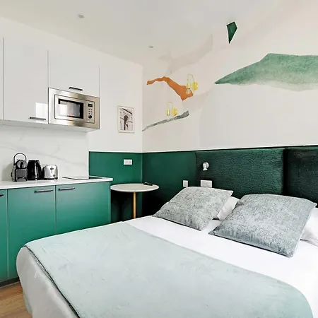 Apartman Beautiful For 2p With A-c - Near Montmartre *