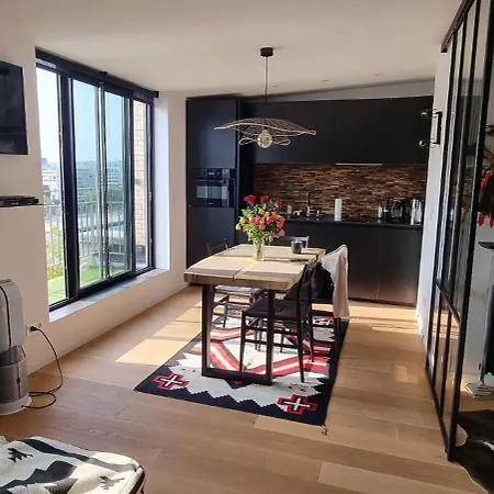Vue Tour Eiffel 16 Eme Apartamento París