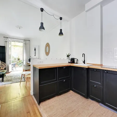 Appt Garden 3 Bdr 6p - Mirabeau - Auteuil Apartament