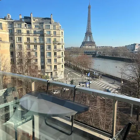 Luxury View Eiffel Tower 16th Trocadero Párizs