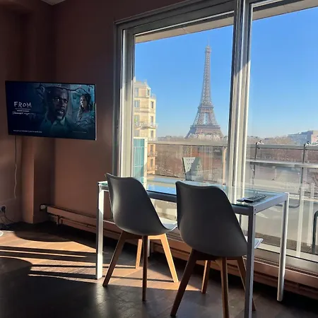 Apartman Luxury View Eiffel Tower 16th Trocadero