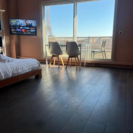 Luxury View Eiffel Tower 16th Trocadero Apartman *