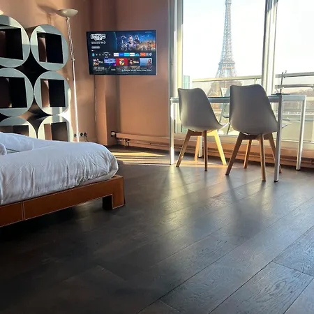 Luxury View Eiffel Tower 16th Trocadero Apartman *