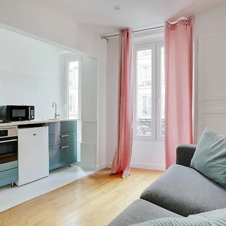 Charming - 1bd-4p - Batignolles Apartman *