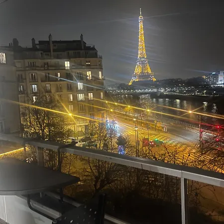 Luxury View Eiffel Tower 16th Trocadero Apartman *