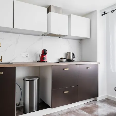 Apartment 2 Pieces Belleville Refait Neuf 6 Pers - 19 *