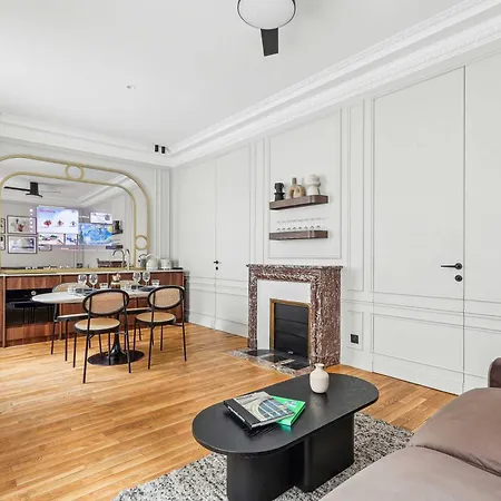 Apartmán Interior Design - 6p-2br - Tour Eiffel Paříž