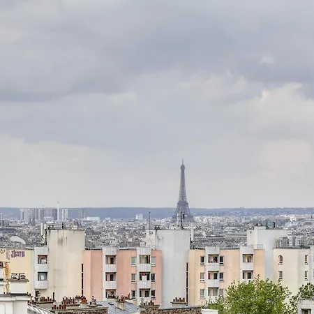Magnifique Avec Vue Sur Tour Eiffel Avec 3 Paris