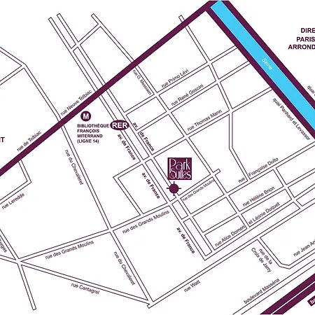 Appart'city Collection Grande Bibliotheque Apartmanhotel