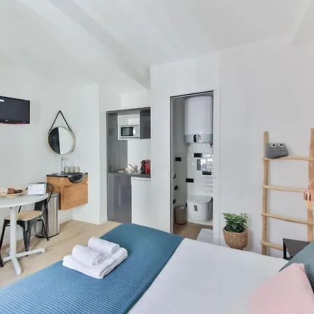 Amazing Studio Near Gallerie Lafayette Paris