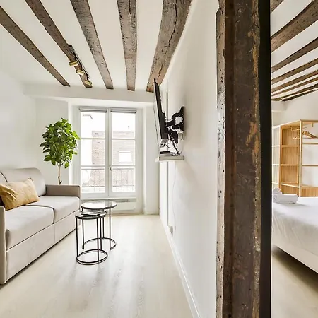 New&renovated Cosy Flat In The Marais !!! 4pers アパート *