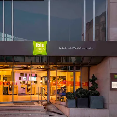Hotell Ibis Styles Gare De L'est Chateau Landon