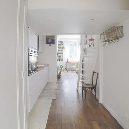 Beautiful And Bright Duplex Studio - - Welkeys Paris