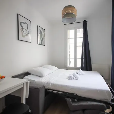 5#studio 2pers#paris 15#commerce#ac Apartmán Paříž