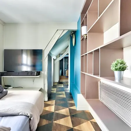 Apartamento Le Marais Superb Terrace Free Netflix París