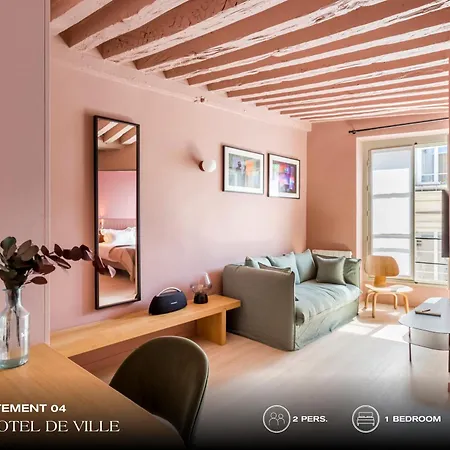 Beauquartier - Marais, Bourg Tibourg Daire Paris