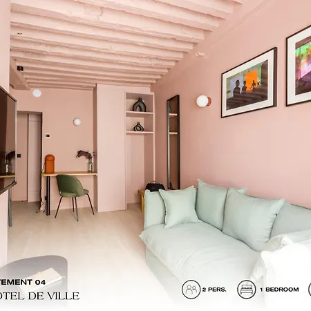 Beauquartier - Marais, Bourg Tibourg Daire *