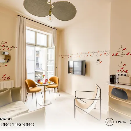 Beauquartier - Marais, Bourg Tibourg Daire Paris