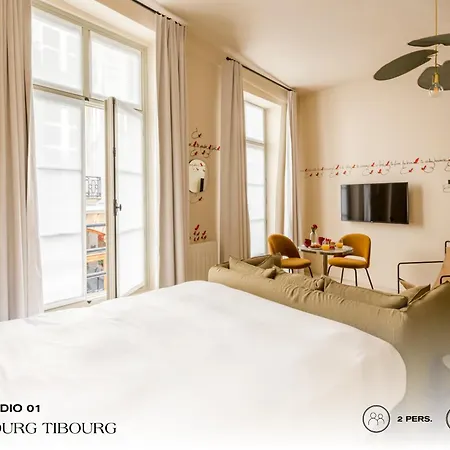 Beauquartier - Marais, Bourg Tibourg Daire