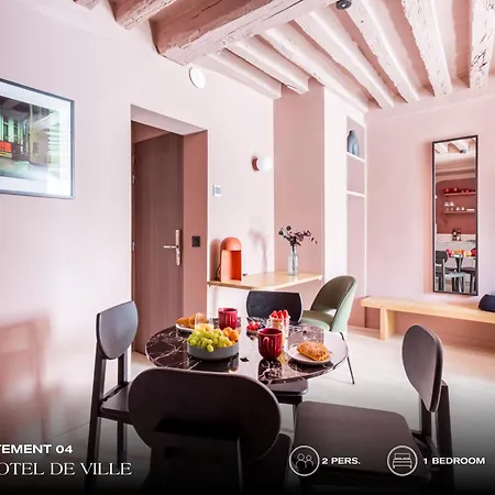 Daire Beauquartier - Marais, Bourg Tibourg Paris