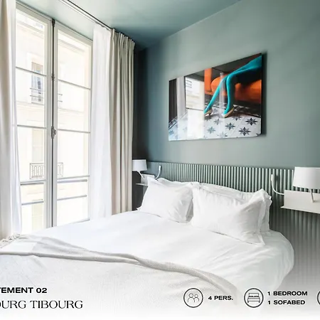 Beauquartier - Marais, Bourg Tibourg Daire
