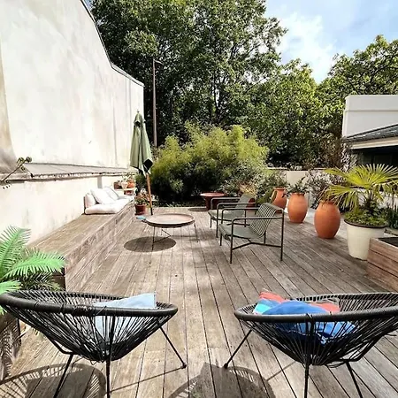 Loft Familial Avec Grand Jardin Verdoyant * 巴黎