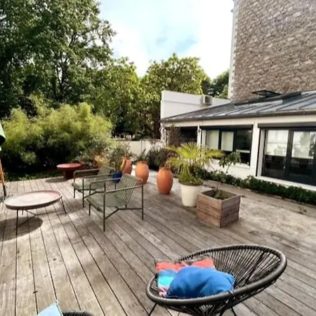 Loft Familial Avec Grand Jardin Verdoyant 度假居 巴黎