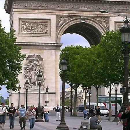 شقة Elegant 4-room Near Arc De Triomphe And Palais Des Congres باريس