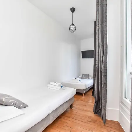Appartement Serene - 2br- 6p - Menilmontant Paris