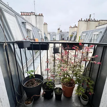アパート T2 Parisien Avec Balcon パリ