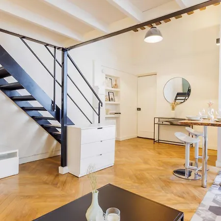 Apartment Quiet 1br-4p - Quartier Du Mail Paris