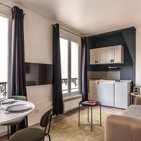 Apartment Charming - Atelier Lumieres - 4 Guests Paris