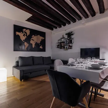 Amazing 1br For 4p - Chatelet * París