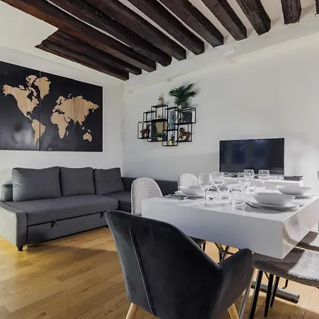Amazing 1br For 4p - Chatelet Apartamento