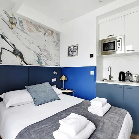 Апартаменты Serene Cocoon For 2p With Ac - Near Montmartre