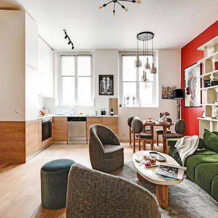 Appartamento Luxury Paris, Paisible, 2 Chambres, Toute Commodites