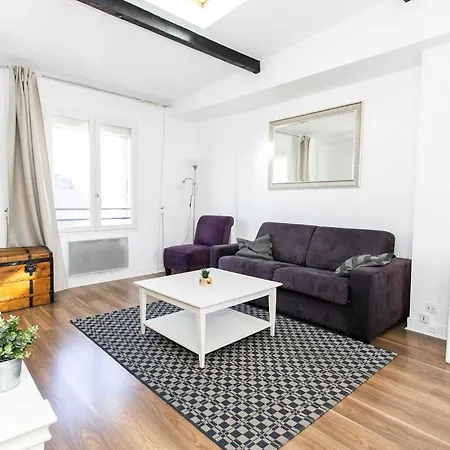 Апартаменты Bnbnova - 1br - Upper Marais & Pompidou *