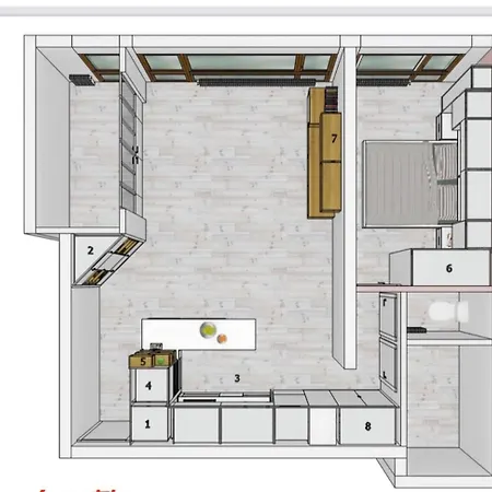 Appartement 4-bed 12 Parijs